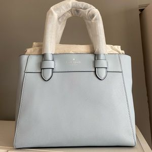 NWT Kate Spade Satchel in Ocean Fog